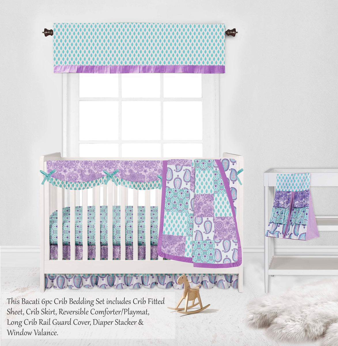 Paisley crib bedding sets online