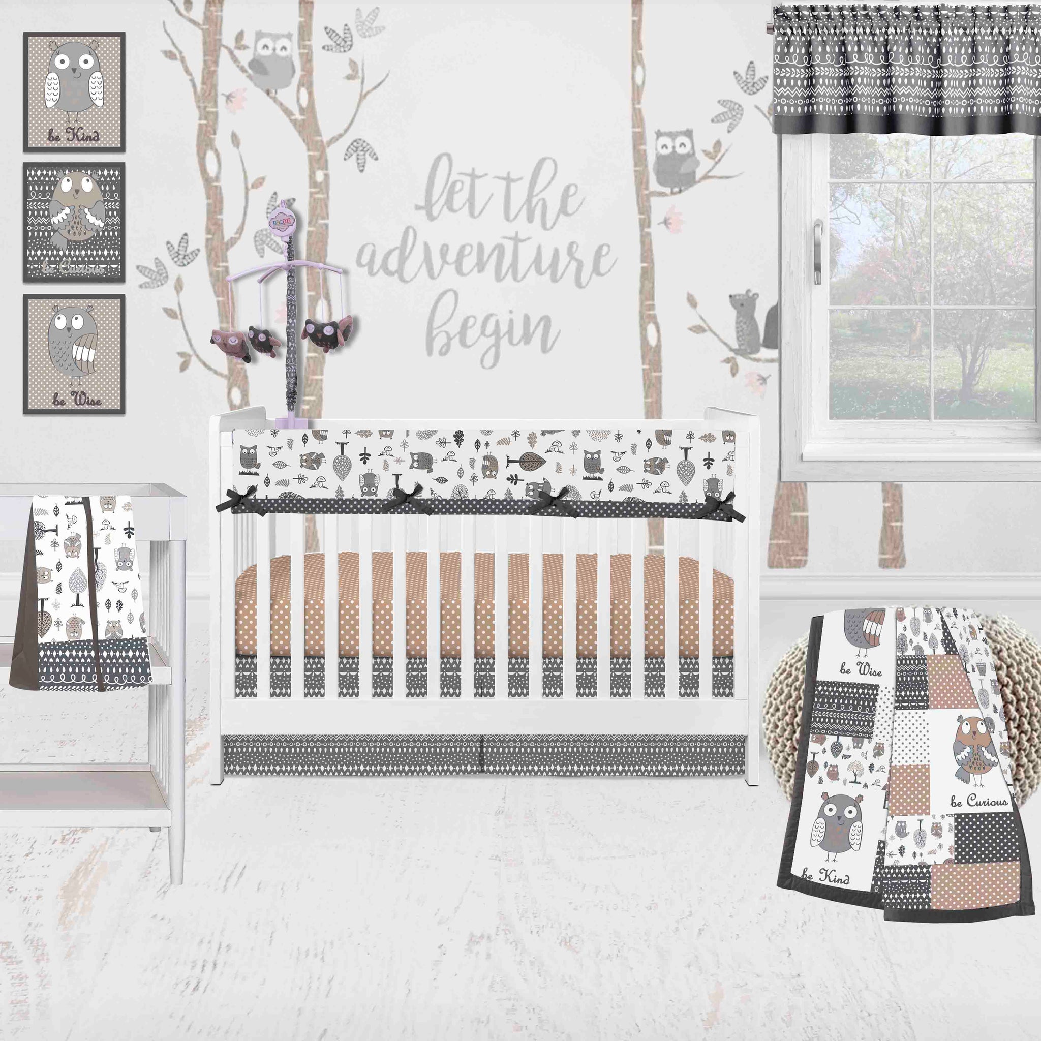 Beige crib bedding set hotsell