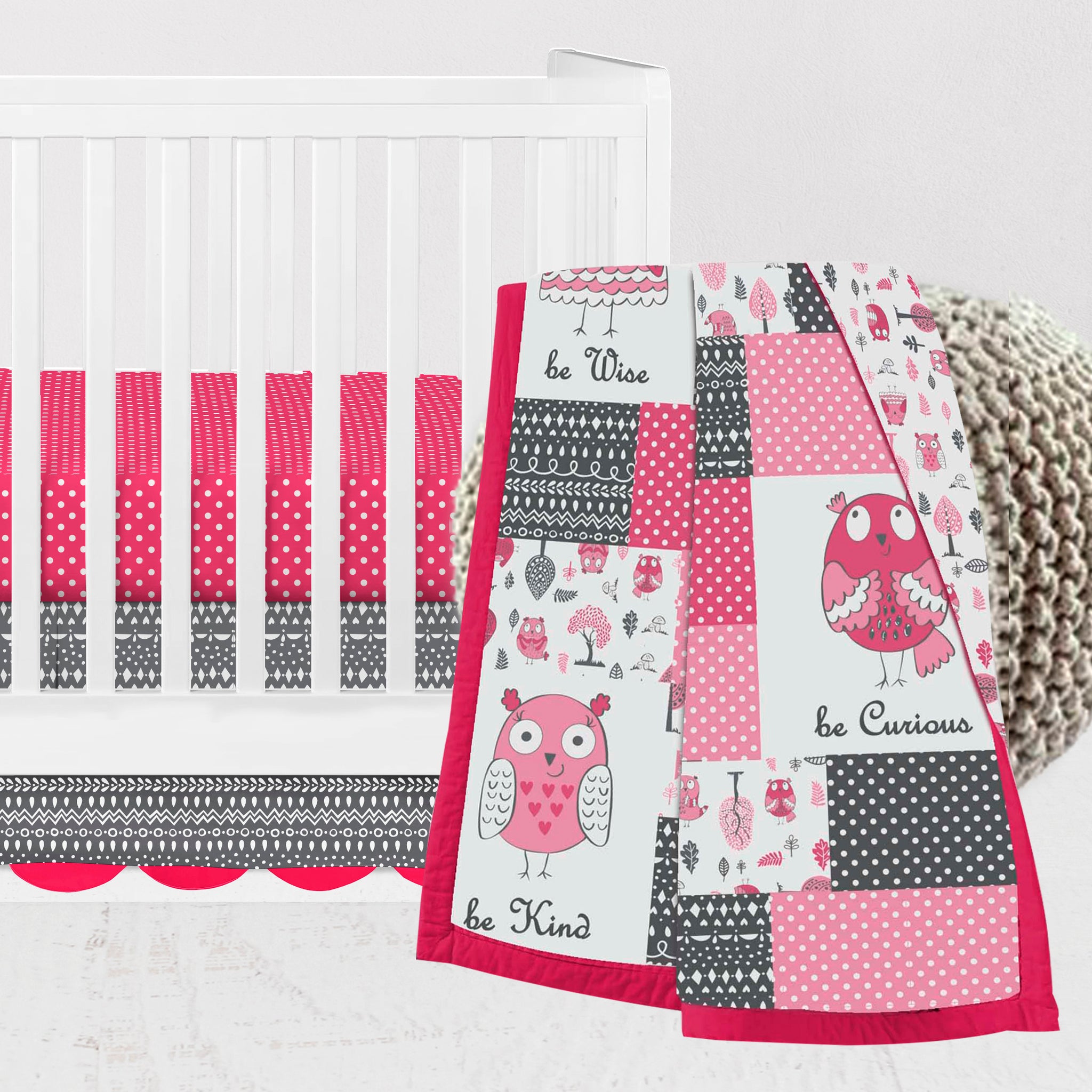 Owl cot bedding best sale