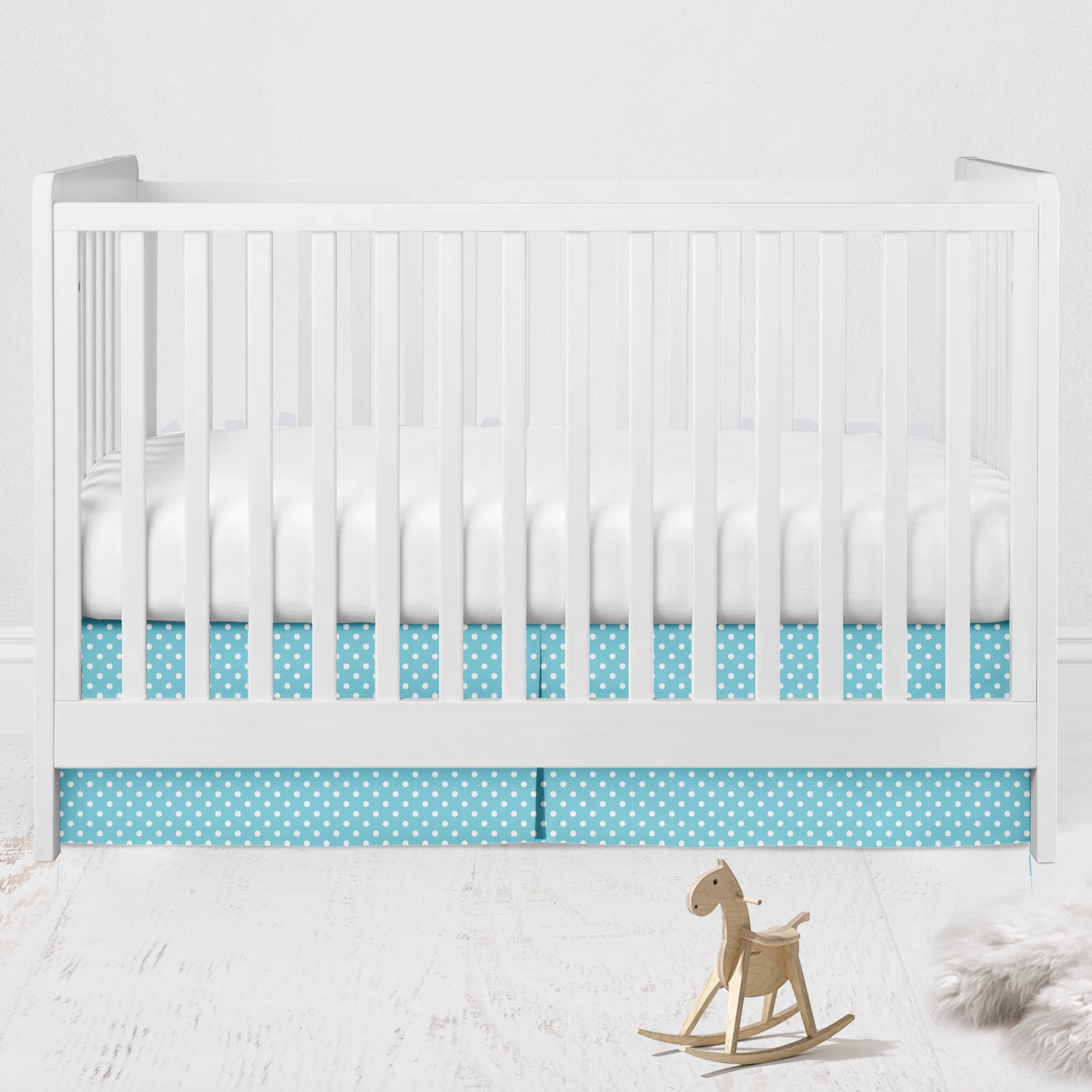 Crib or Toddler Bed Skirt Bacati