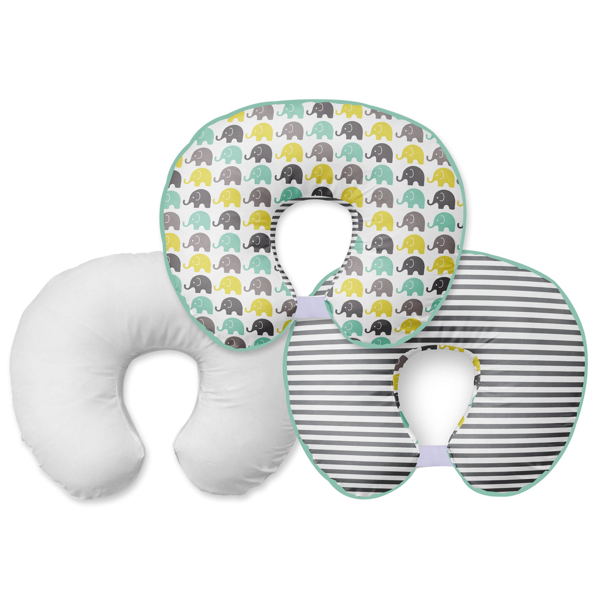 3 pc Nursing Pillow Set Bacati