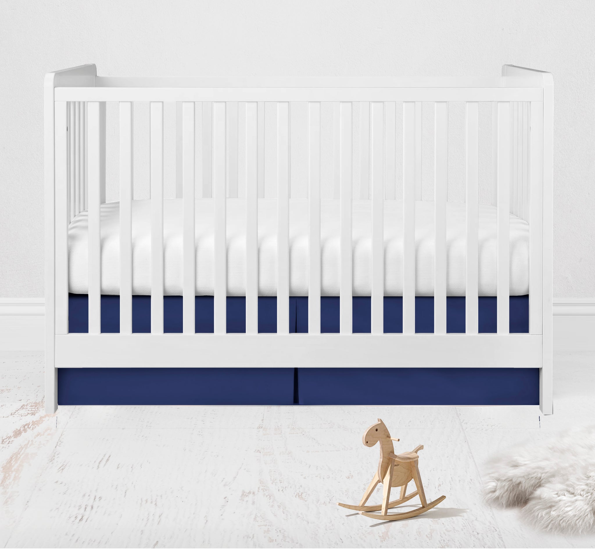 Box pleat crib skirt best sale