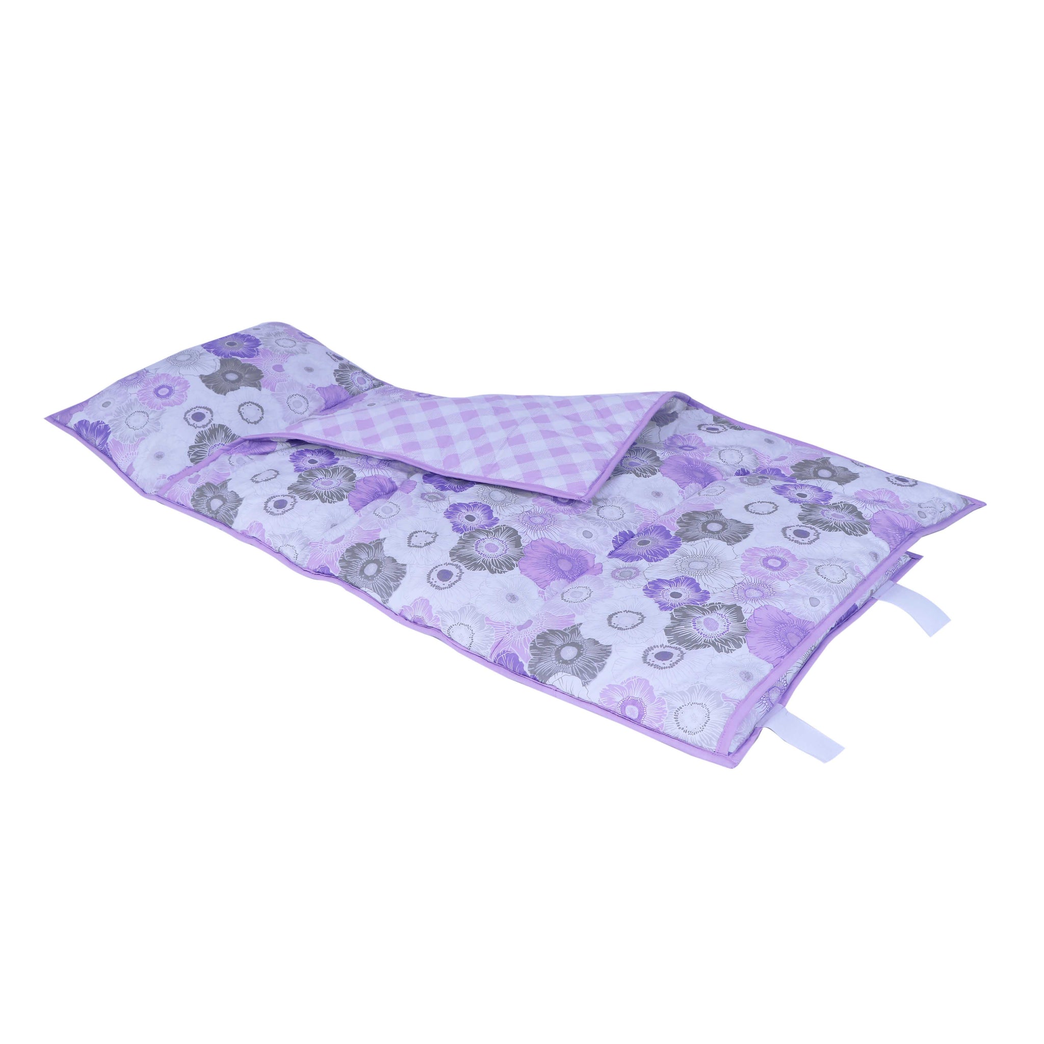 Hot Purple Hearts Nap Mat